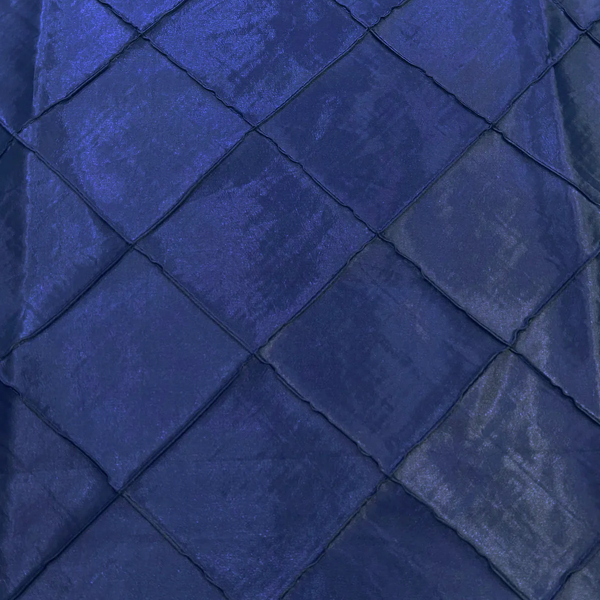 4" Pintuck Taffeta Wholesale Fabric in Navy