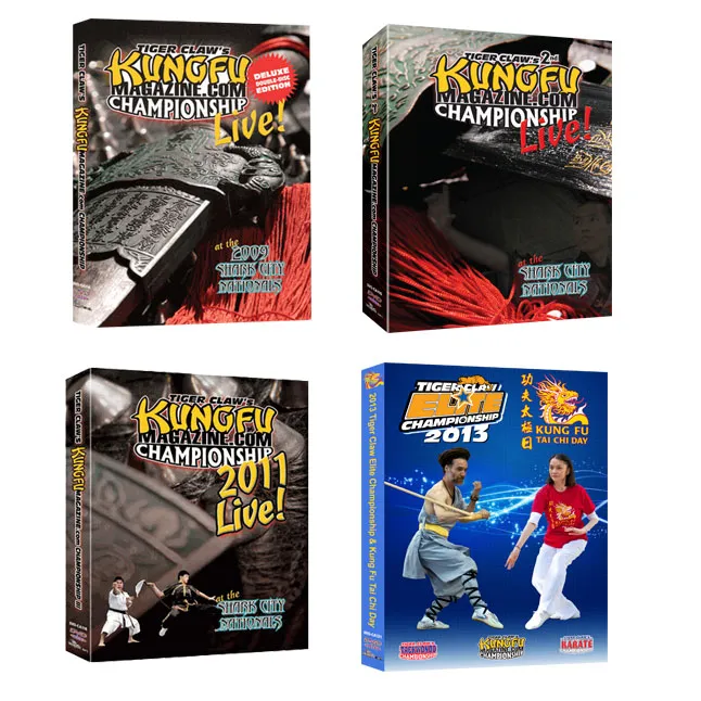 60% OFF - Tiger Claw Foundation Series Vol. 2 (4 DVDs)