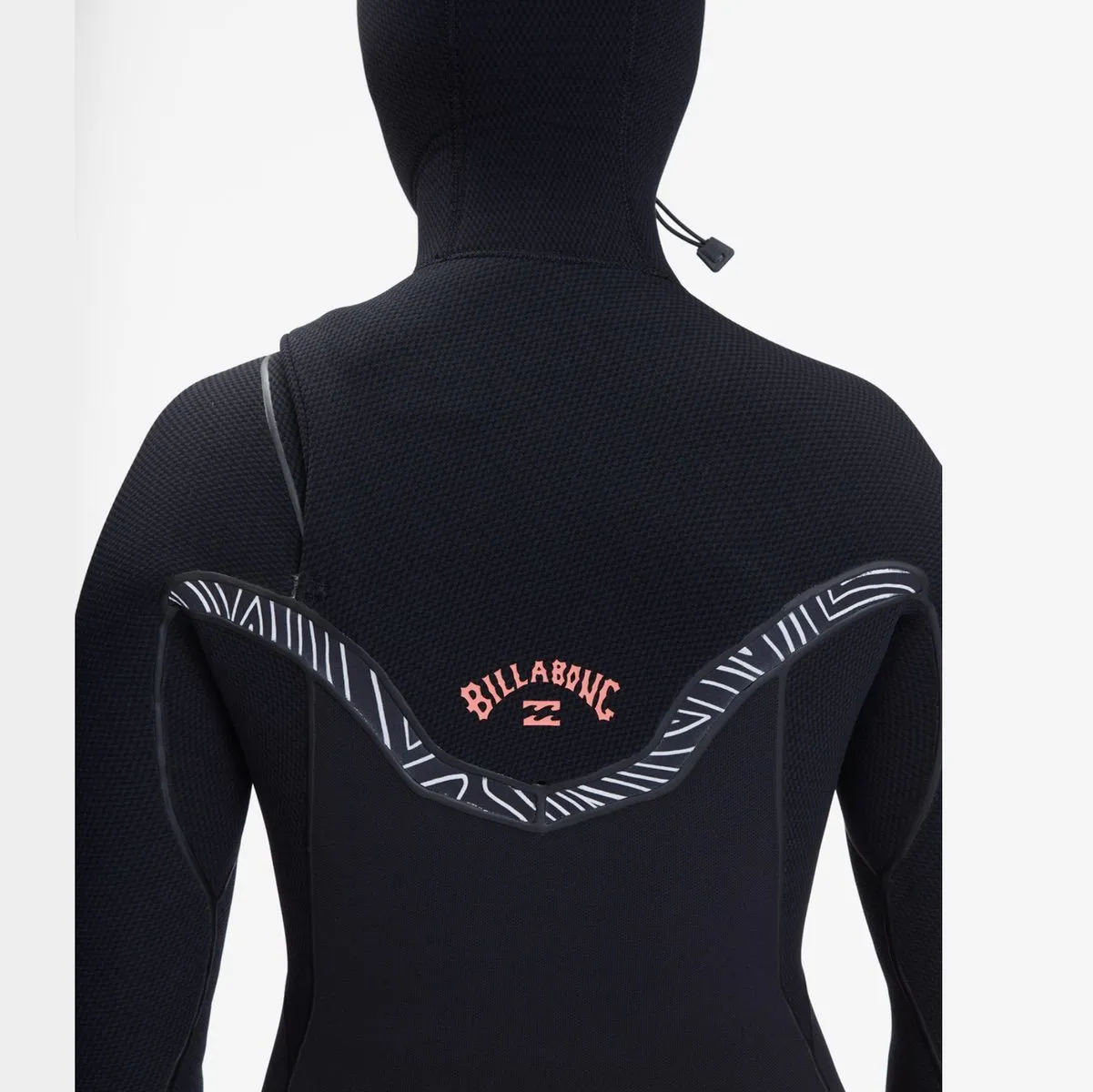 6/5 Women's Billabong Furnace Chest Zip Hooded Wetsuit