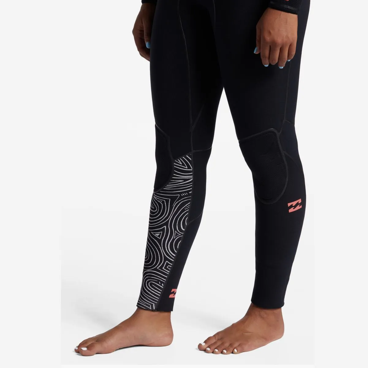 6/5 Women's Billabong Furnace Chest Zip Hooded Wetsuit