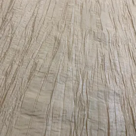 Accordion Taffeta Wholesale Fabric in Taupe 36