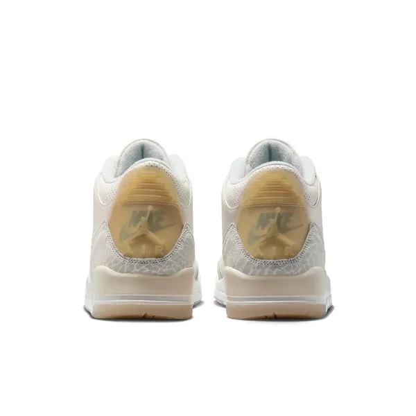Air Jordan 3 Craft 'Ivory' in ivory/grey mist/cream