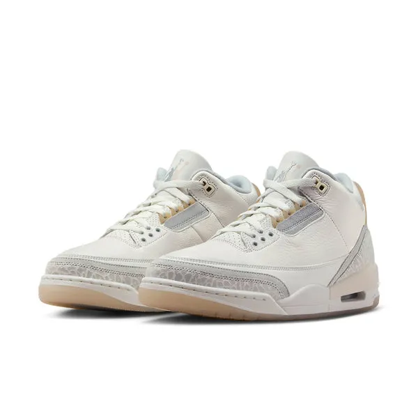Air Jordan 3 Craft 'Ivory' in ivory/grey mist/cream