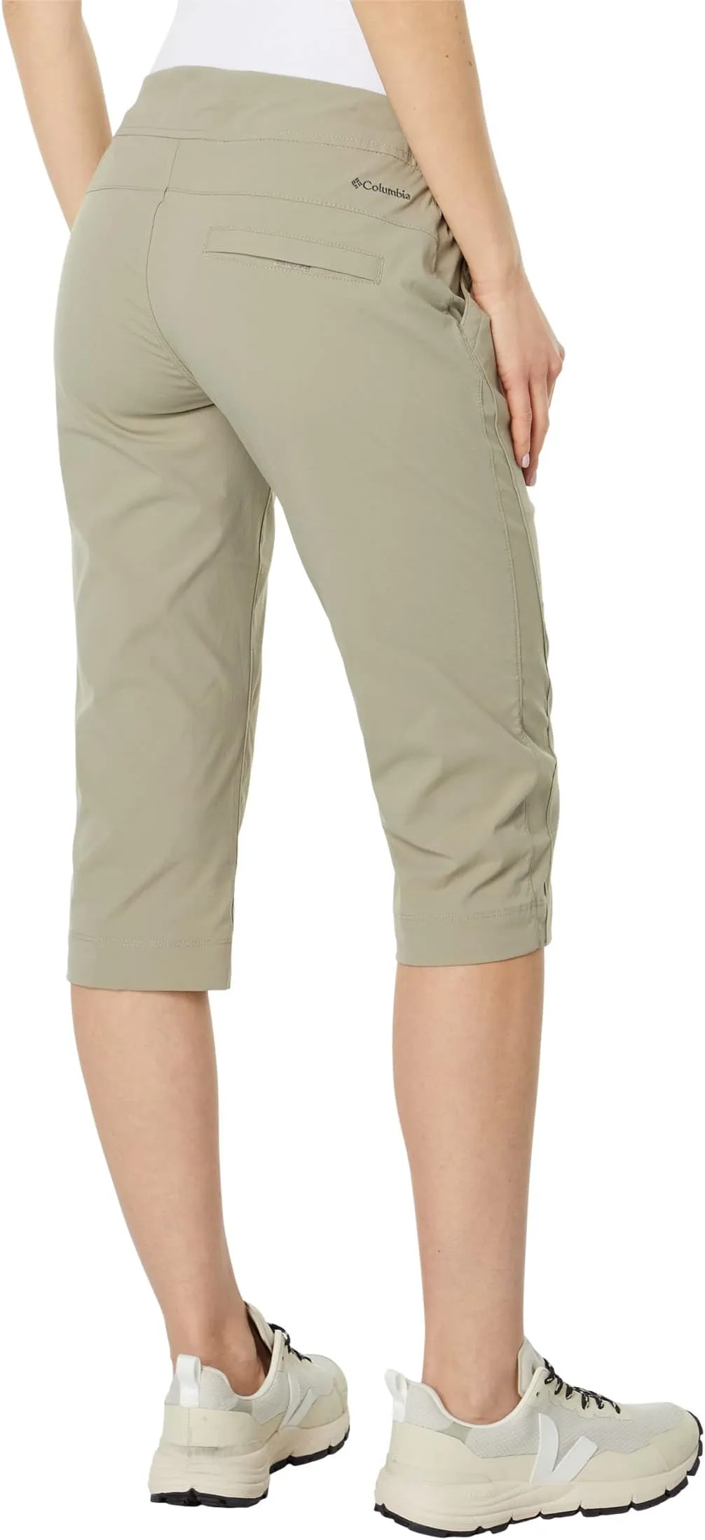 Anytime Outdoor Capri Columbia Pants, Tusk