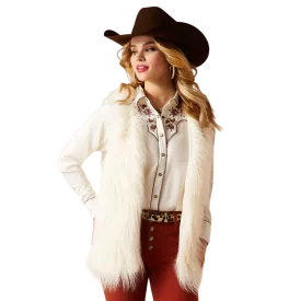 Ariat Clothing Women's Fae Faux Fur Vest