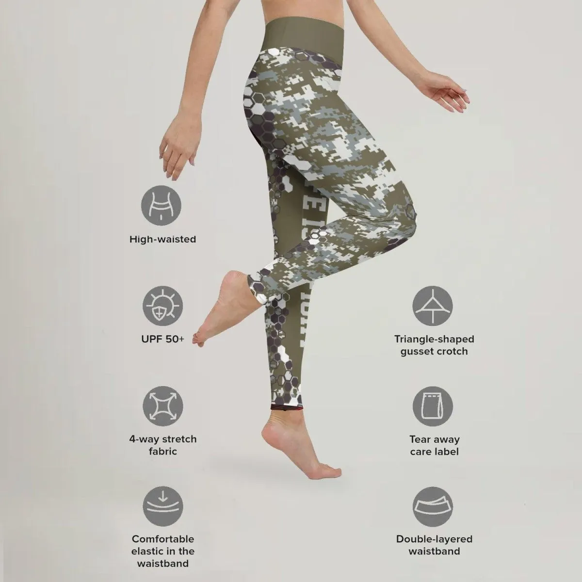 Army Camo Fight Leggings