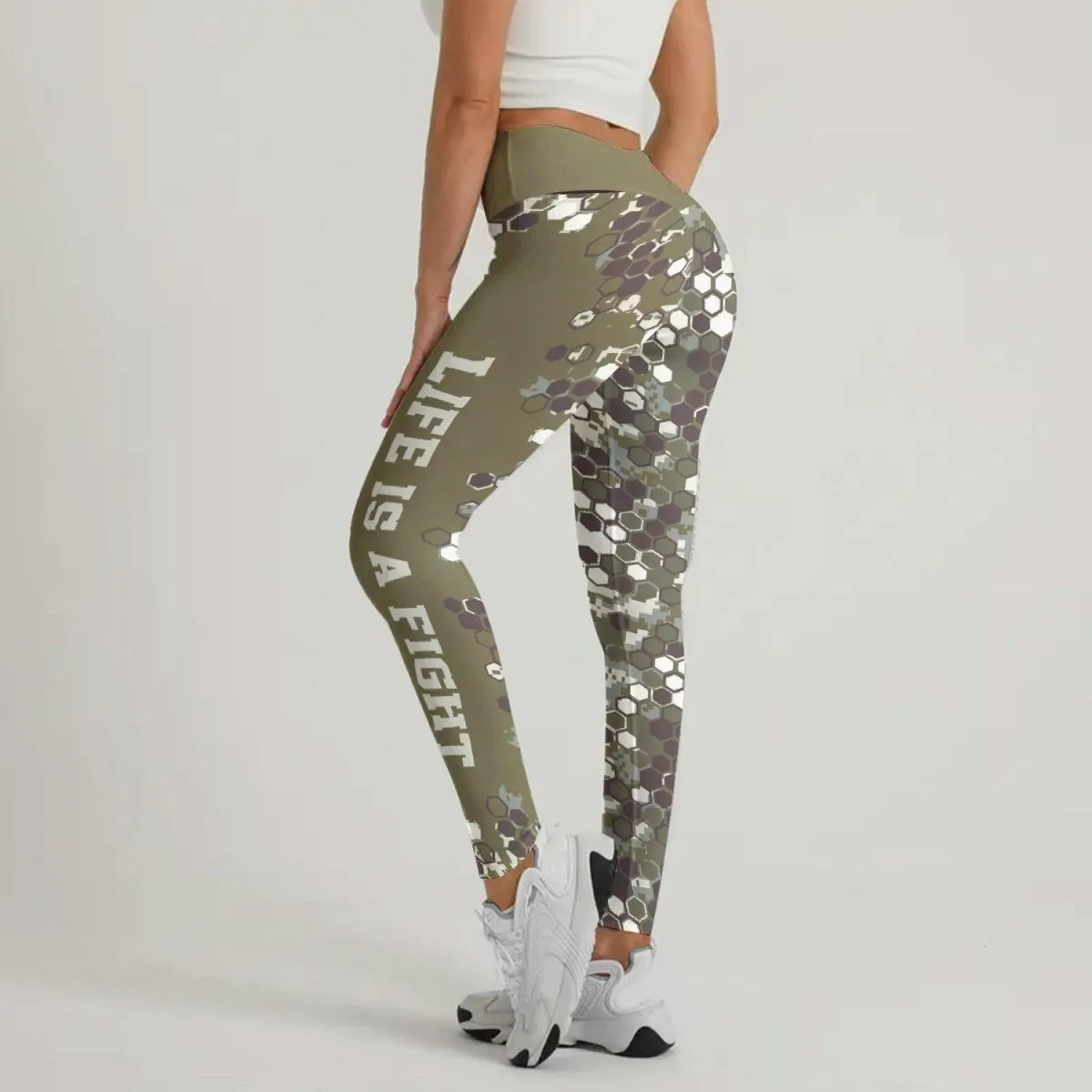 Army Camo Fight Leggings