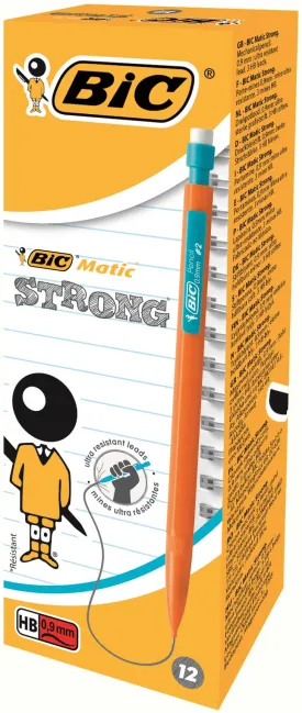 Bic Matic Original Mechanical Pencil Broad 0.9mm (Pack of 12) 892271