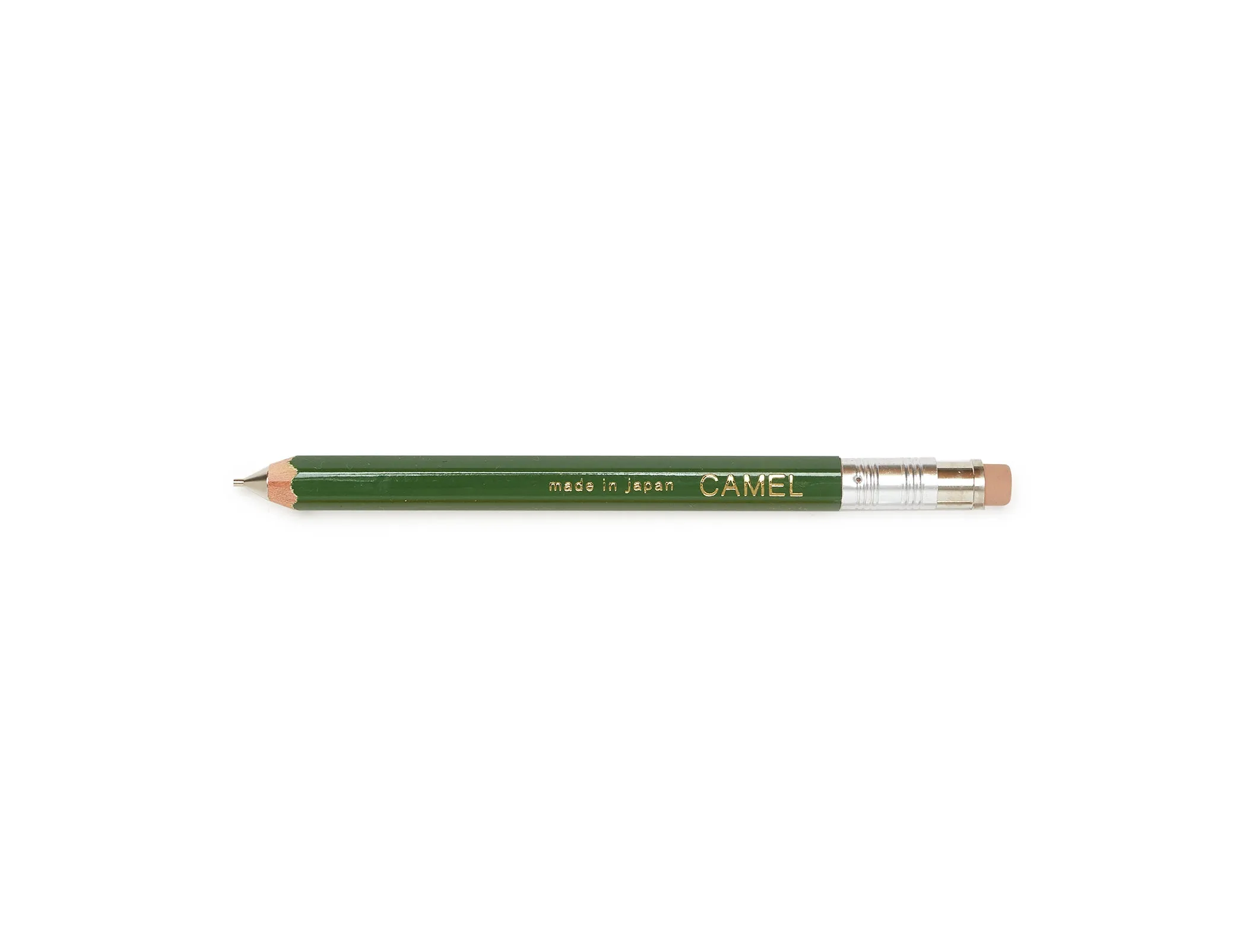 Camel Wooden .5mm Mechanical Pencil - GREEN