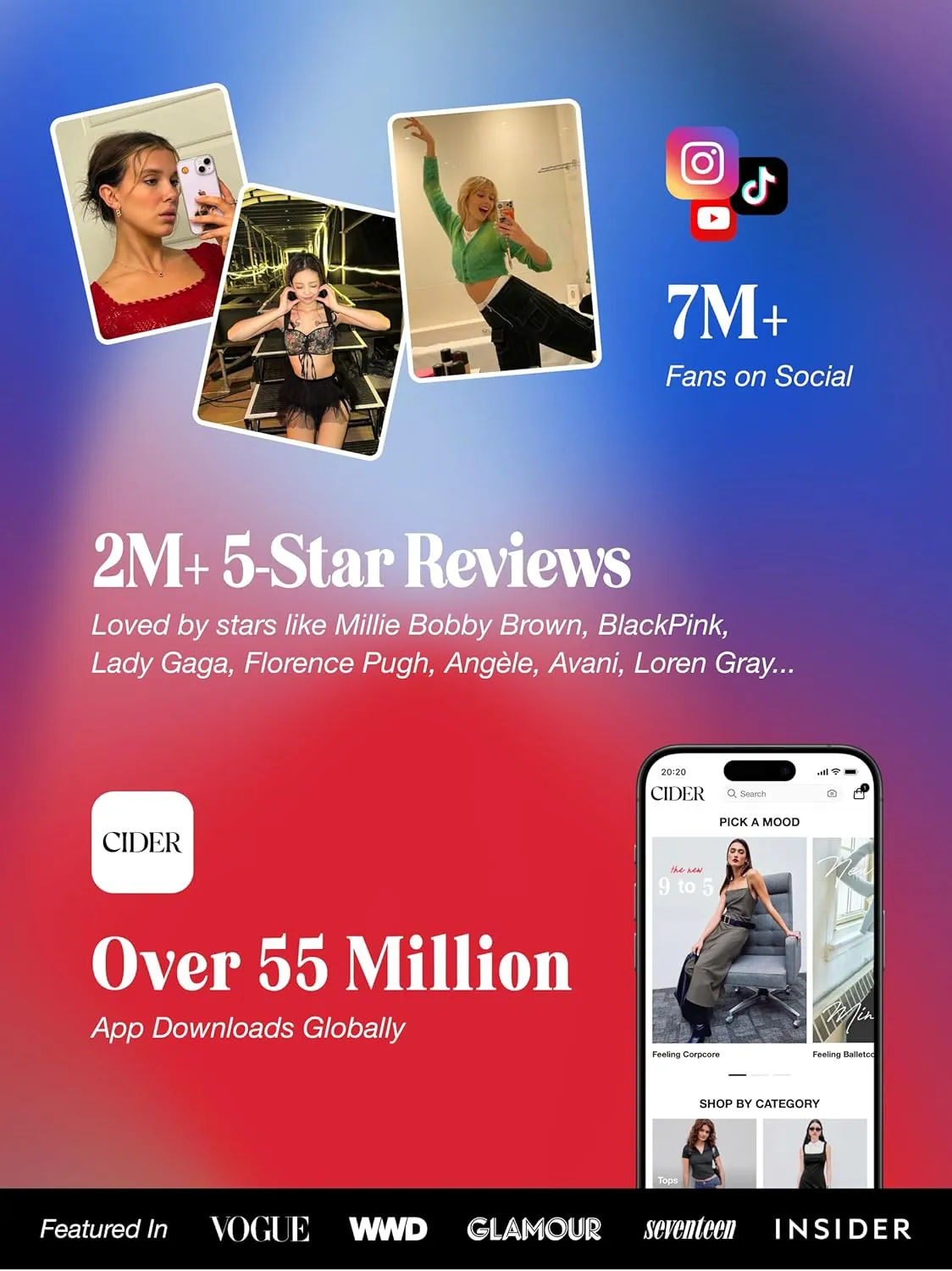 CIDER Faux Leather Solid High Waist Wide Leg Trousers