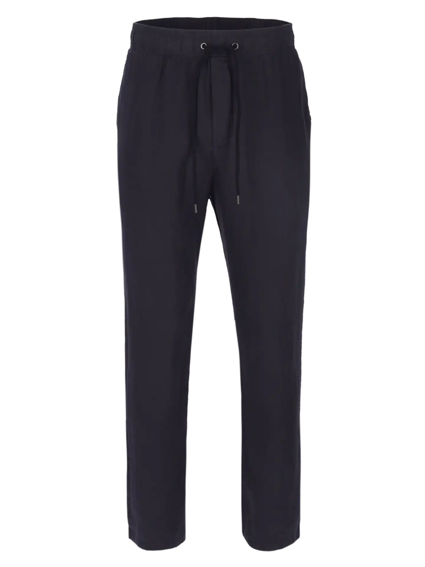 drawstring linen trousers