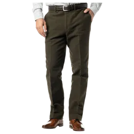 GURTEEN Epsom Moleskin Trousers - Olive