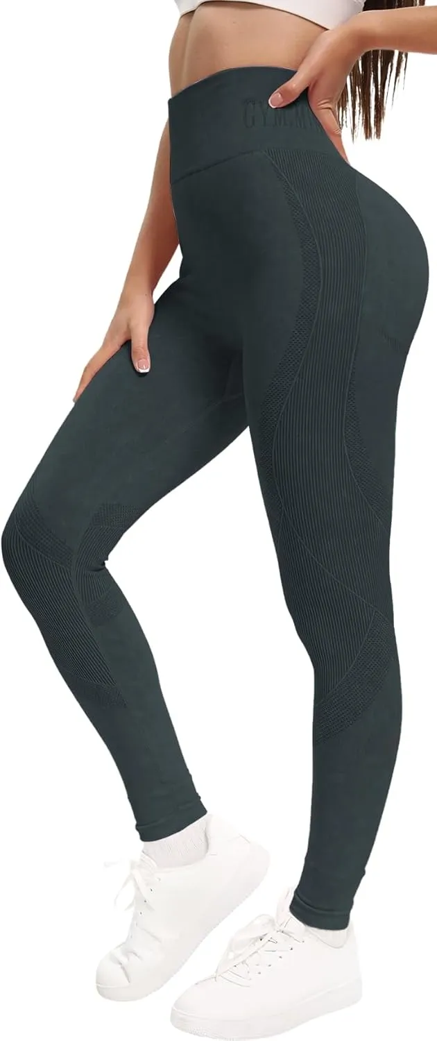 High Waisted Leggings for Women Tummy Control Soft Butt Lifting Yoga Pants Stretchy Workout Non See Through Leggings