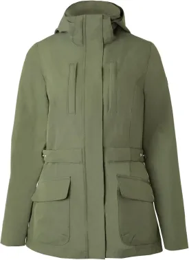 HORZE Women's Jadine Equestrian Waterproof Horse Riding Hooded Rain Jacket