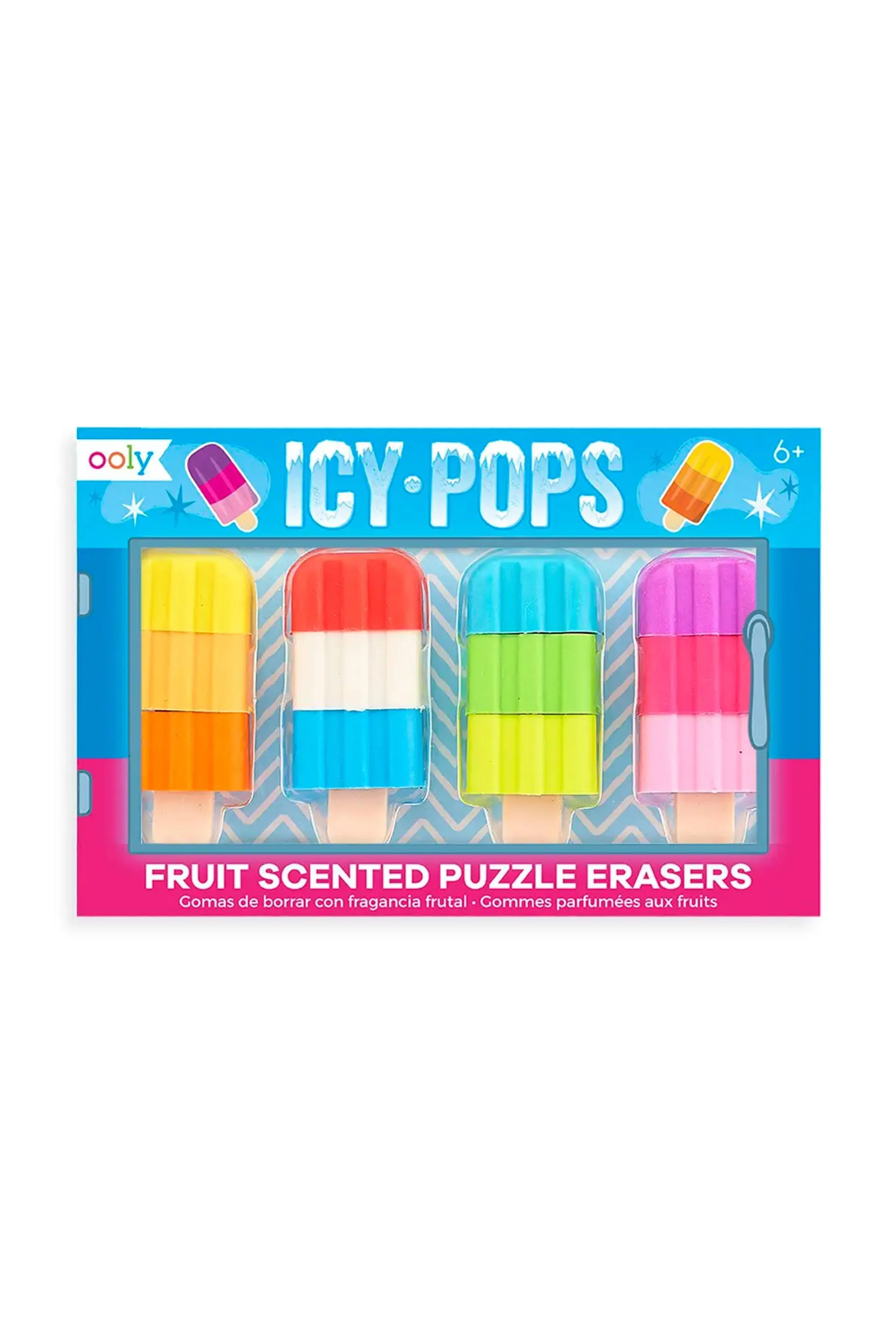 Icy Pops Scented Erasers Set
