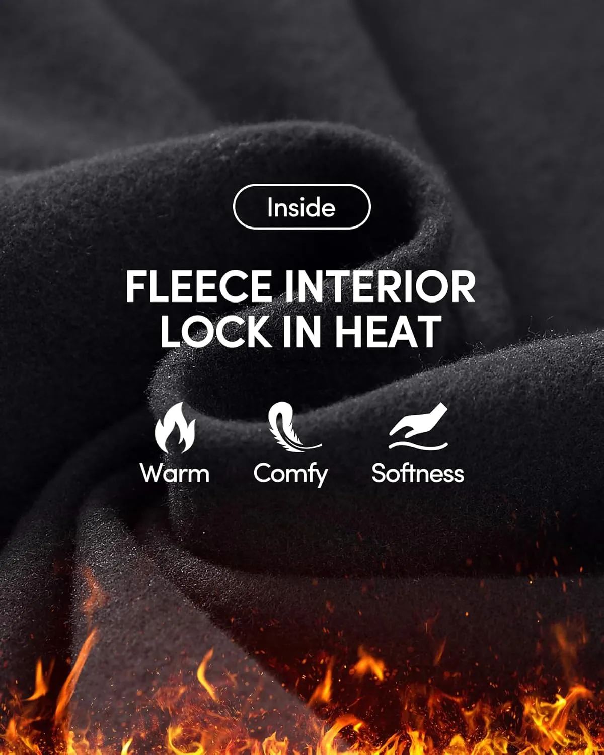 IUGA Fleece Lined Leggings Women Thermal Leggings for Women Winter Warm Tights High Waisted Hiking Yoga Pants with Pockets