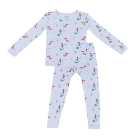Kyte Baby Printed Long Sleeve Pajamas in Mermaid