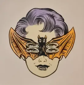 Lil Creep #15 Original Colored Pencil Drawing by Burrito Breath