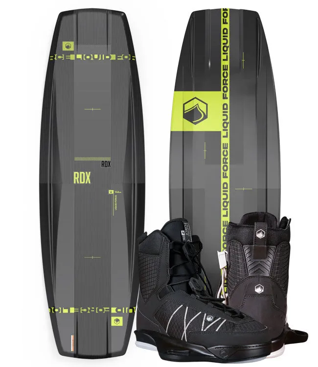 Liquid Force RDX Wakeboard Package with Tao Boots (2025)