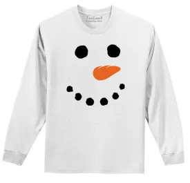 Long Sleeve Snowman T-shirt