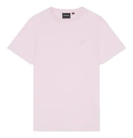 Lyle and Scott Mens Tonal Eagle T Shirt Pink Salt