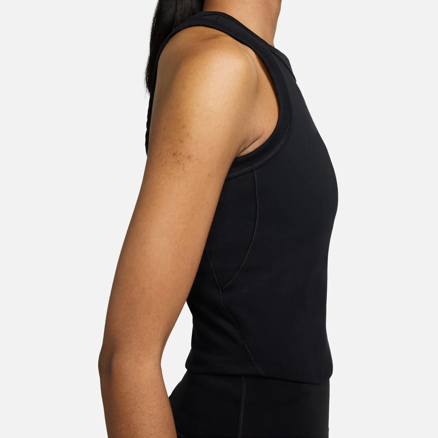 One Fitted Cropped Tank - Womens
