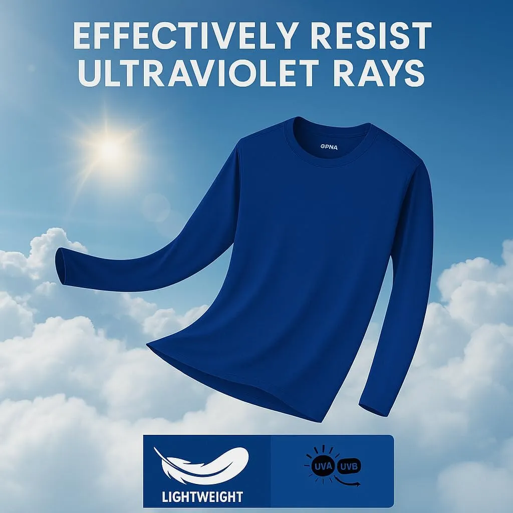 Opna Men's Long Sleeve Moisture Wicking Athletic Shirts