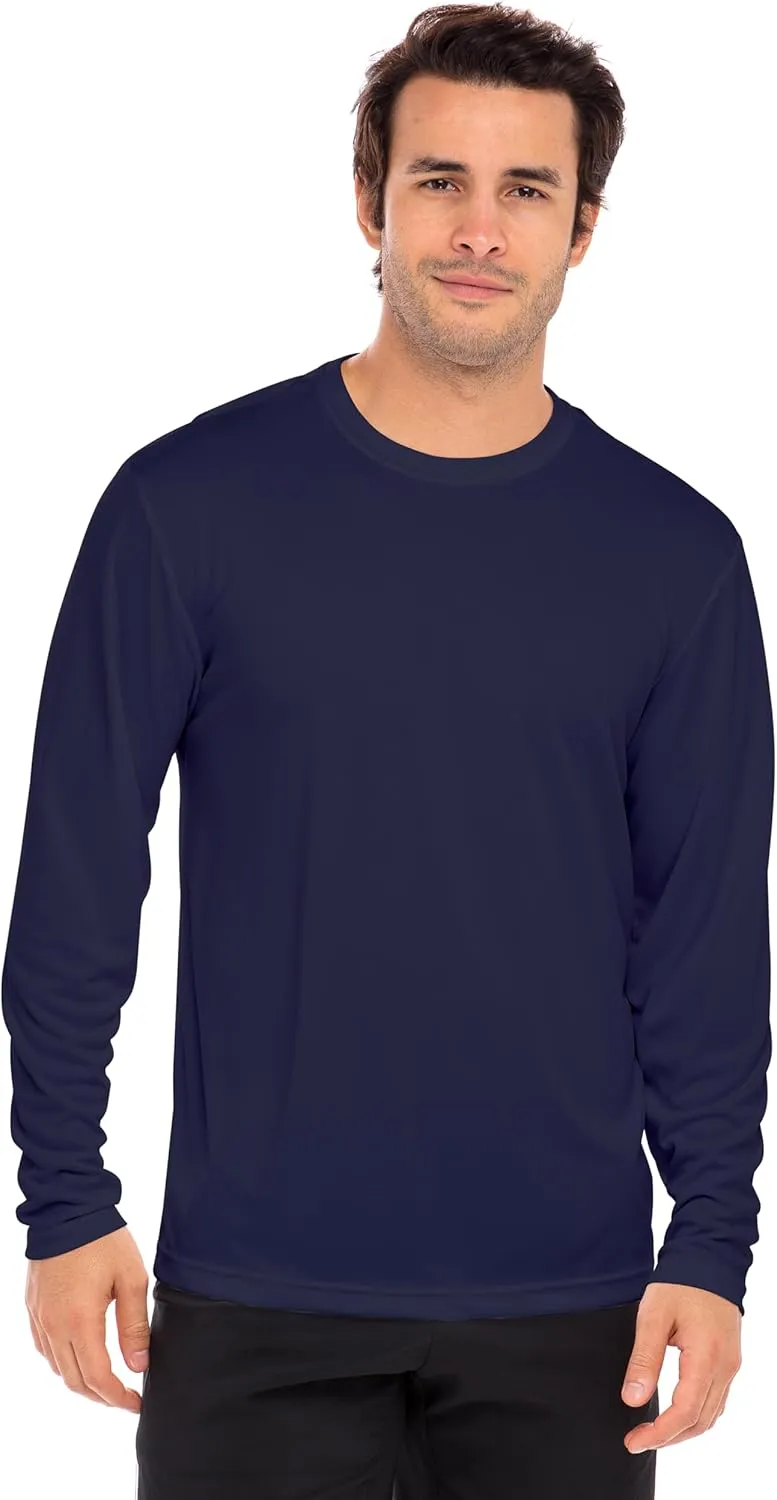 Opna Men's Long Sleeve Moisture Wicking Athletic Shirts
