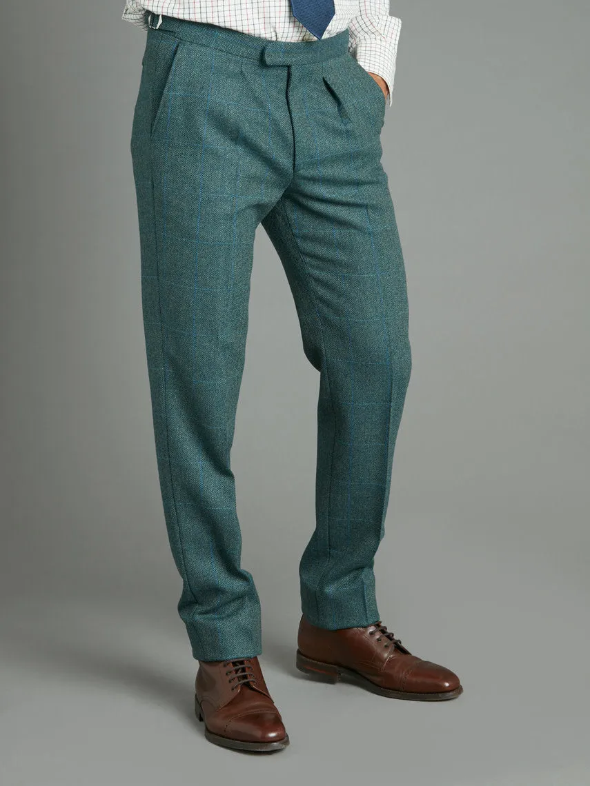 Pleated Pants - Averon Tweed