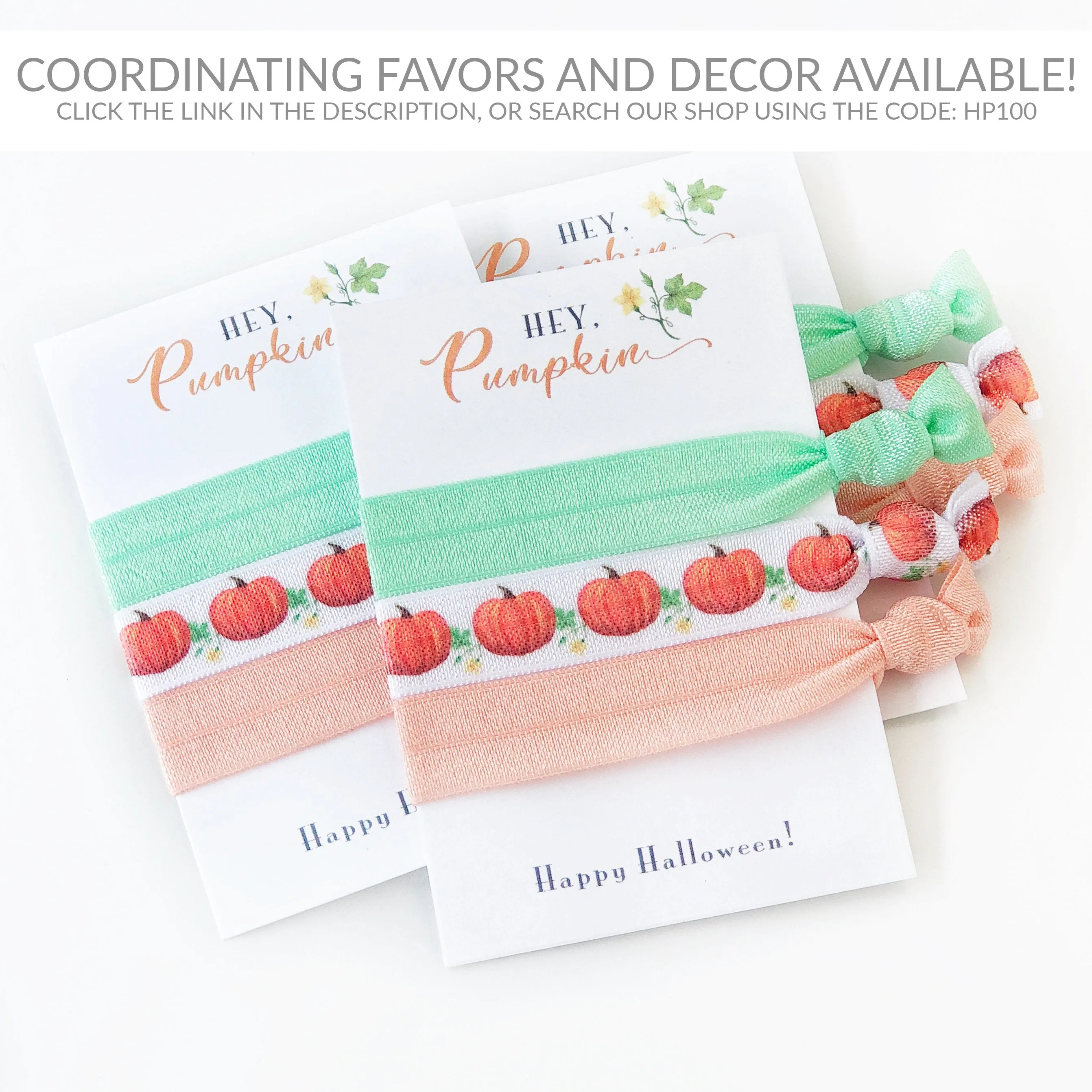 Pumpkin Favors Sign, INSTANT DOWNLOAD - HP100