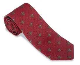 Red Edgewater Ducks Necktie - F5354