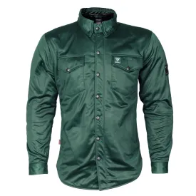 SALE Ultra Protective Shirt - Green Solid with Pads