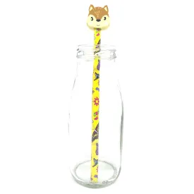 Squirrel Eraser with Pencil