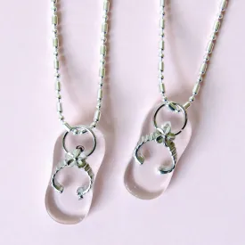 Stone Sandal Necklaces