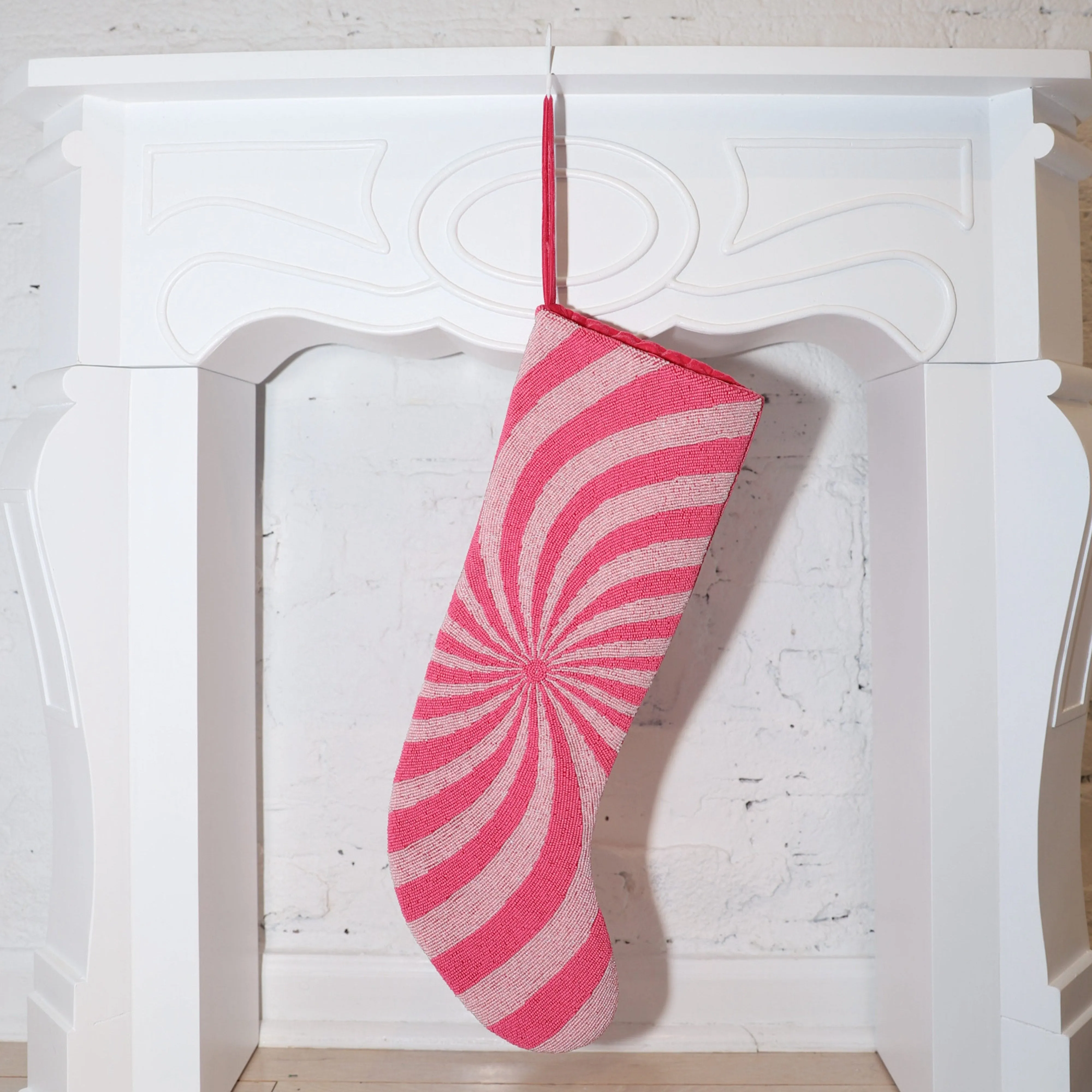 Swirl Stocking ✦ Multi Pink