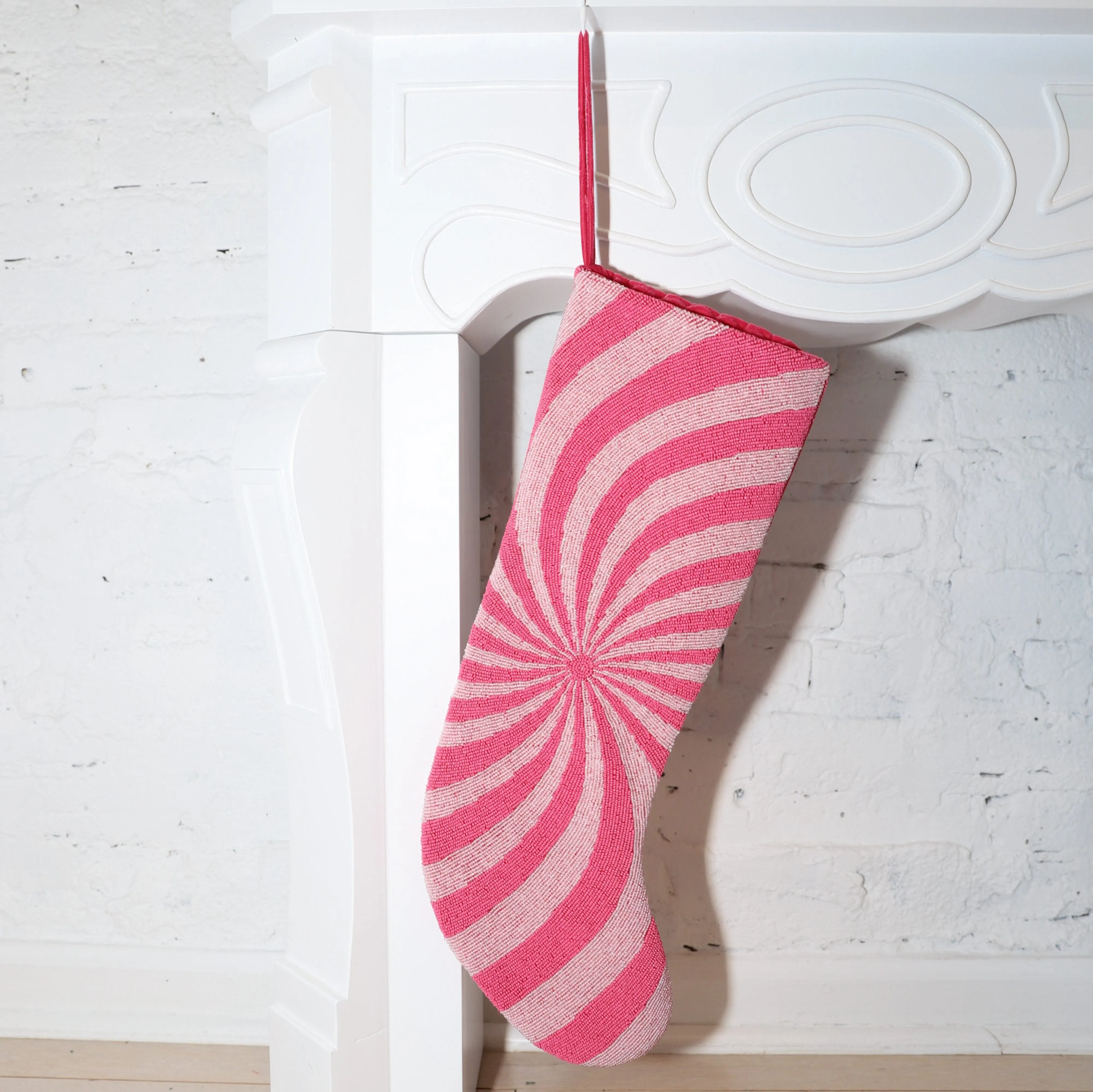 Swirl Stocking ✦ Multi Pink