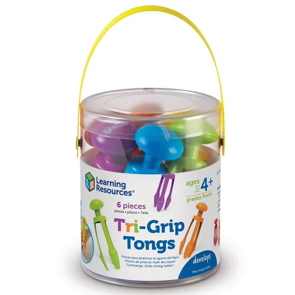 Tri-Grip Tongs 6pc