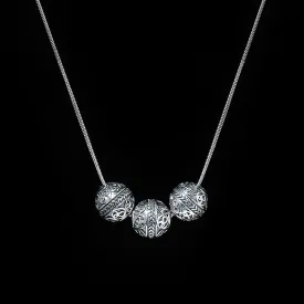 Triple Azuro Classic Necklace