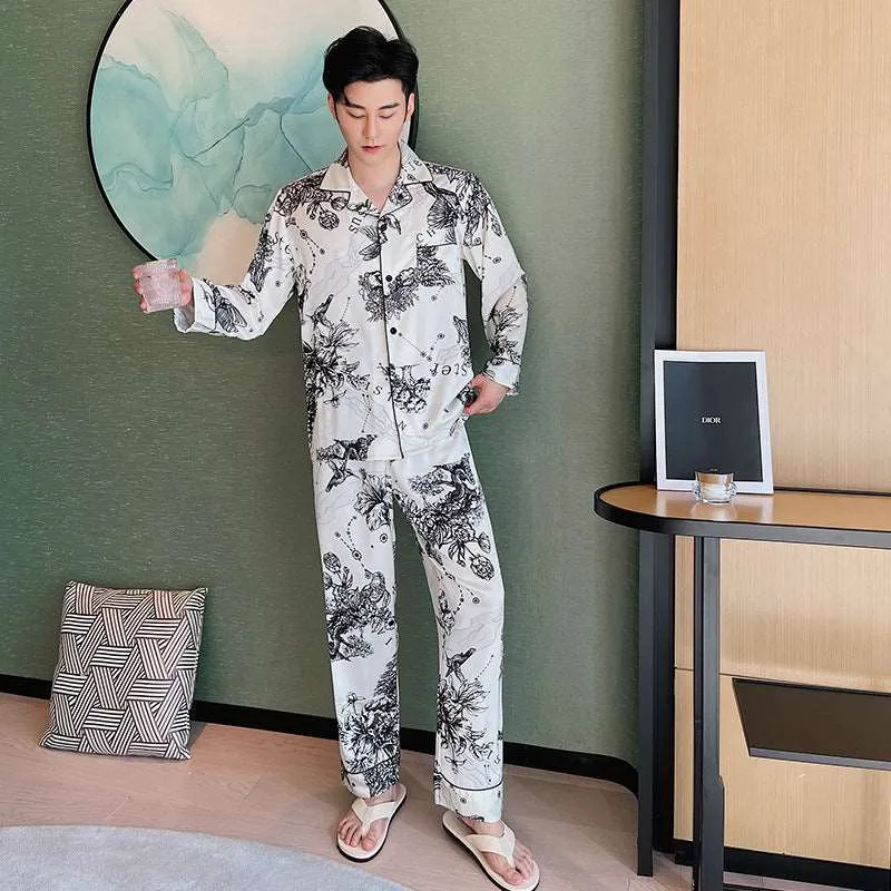 Unisex Casual Soft Couples Pajamas Set