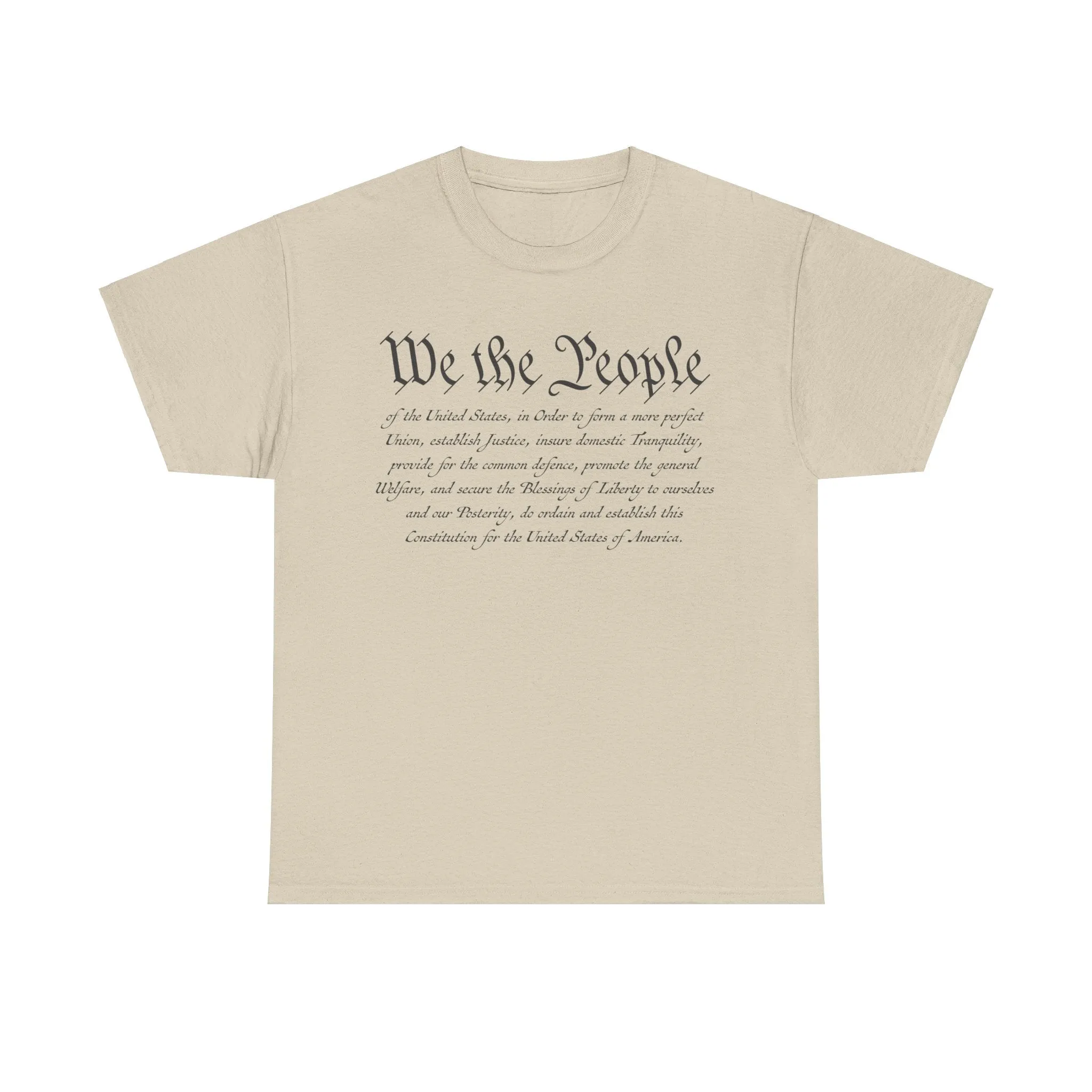 U.S Constitution Preamble: We The People T-Shirt