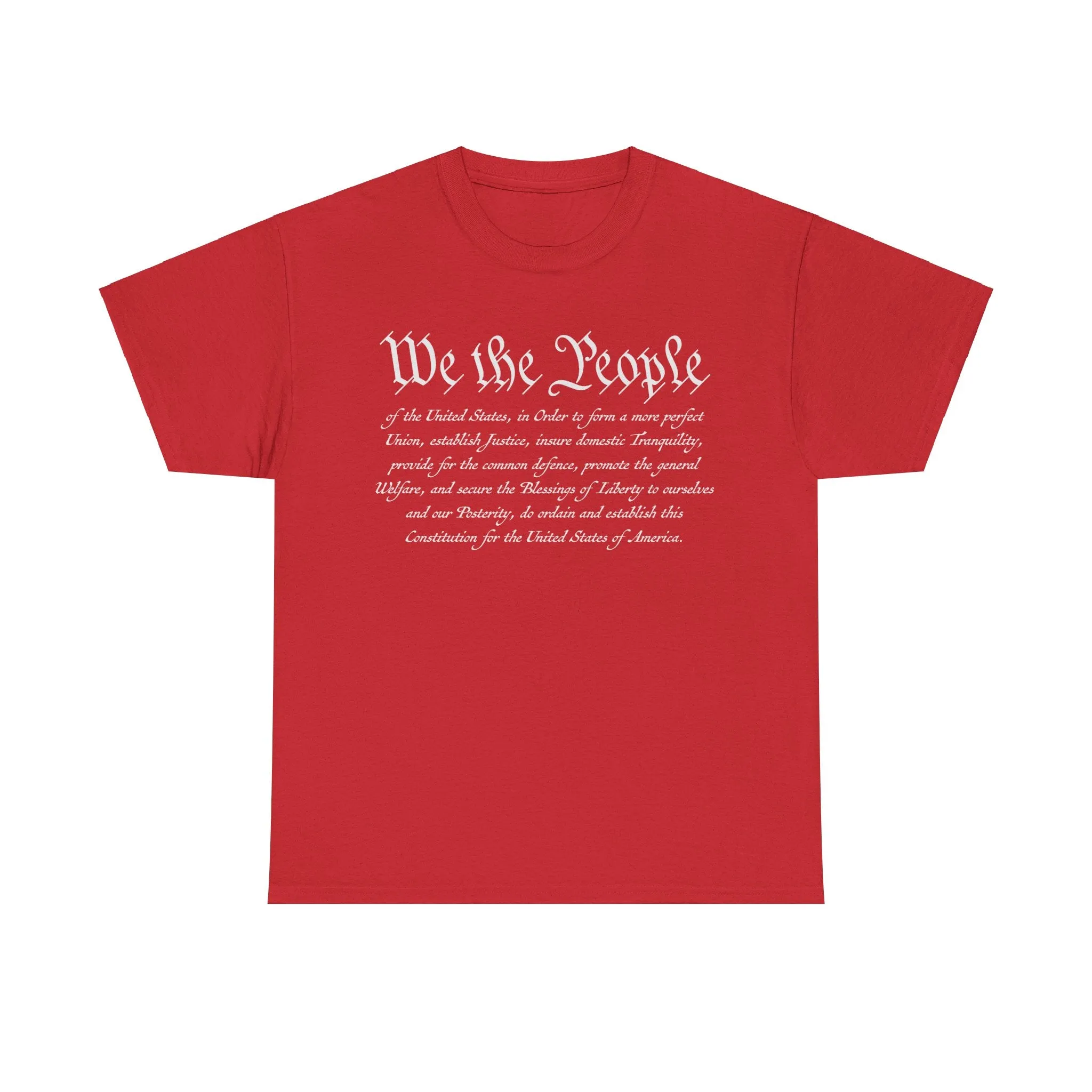 U.S Constitution Preamble: We The People T-Shirt