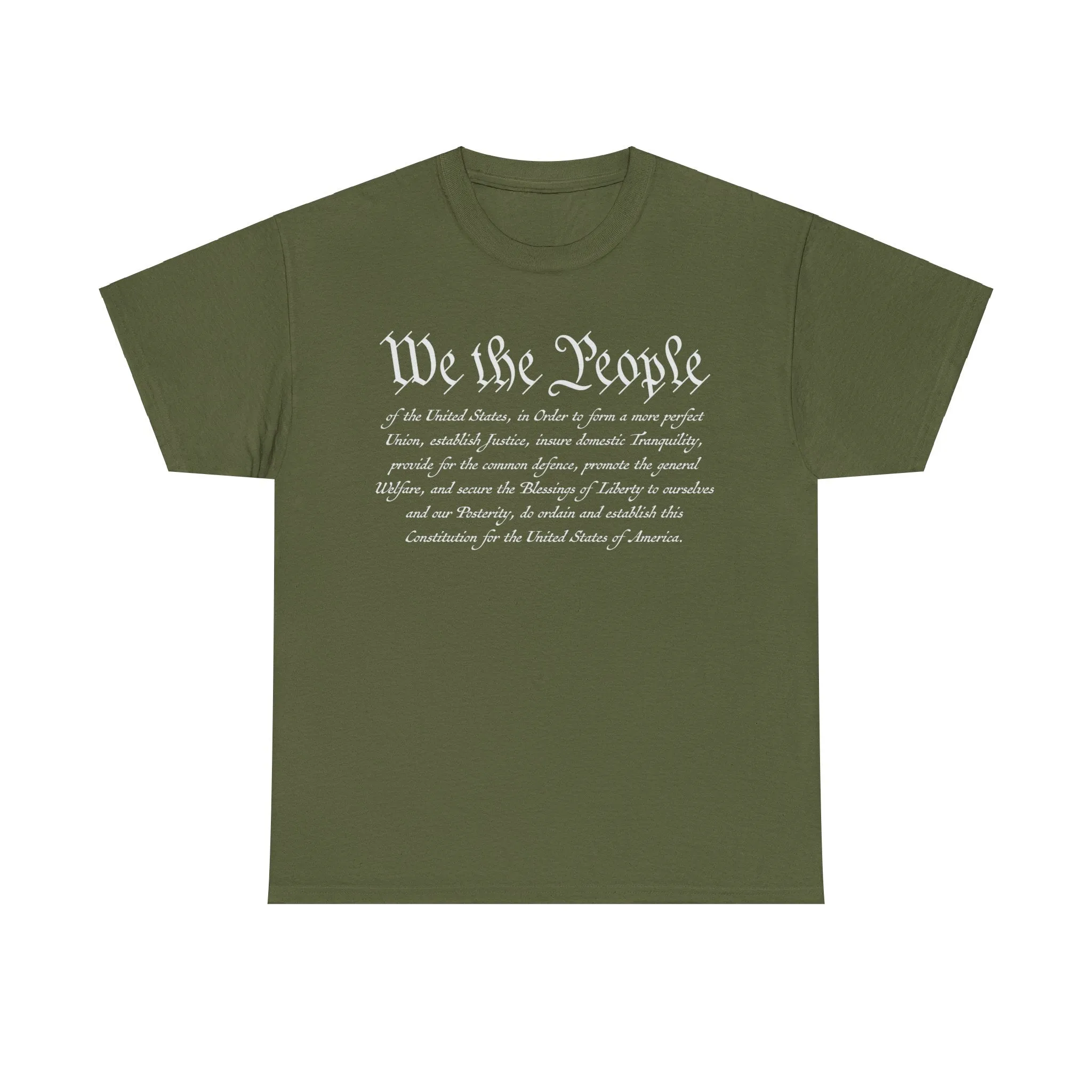 U.S Constitution Preamble: We The People T-Shirt