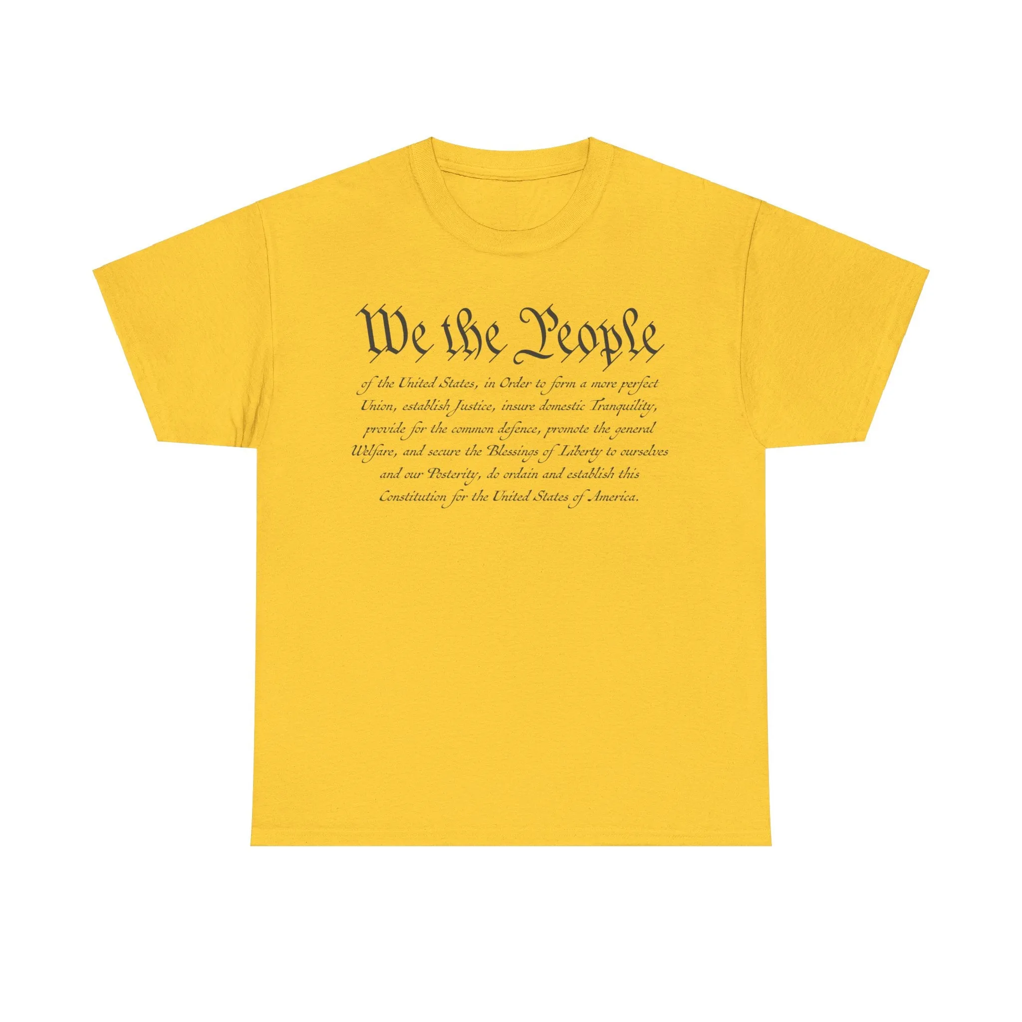 U.S Constitution Preamble: We The People T-Shirt