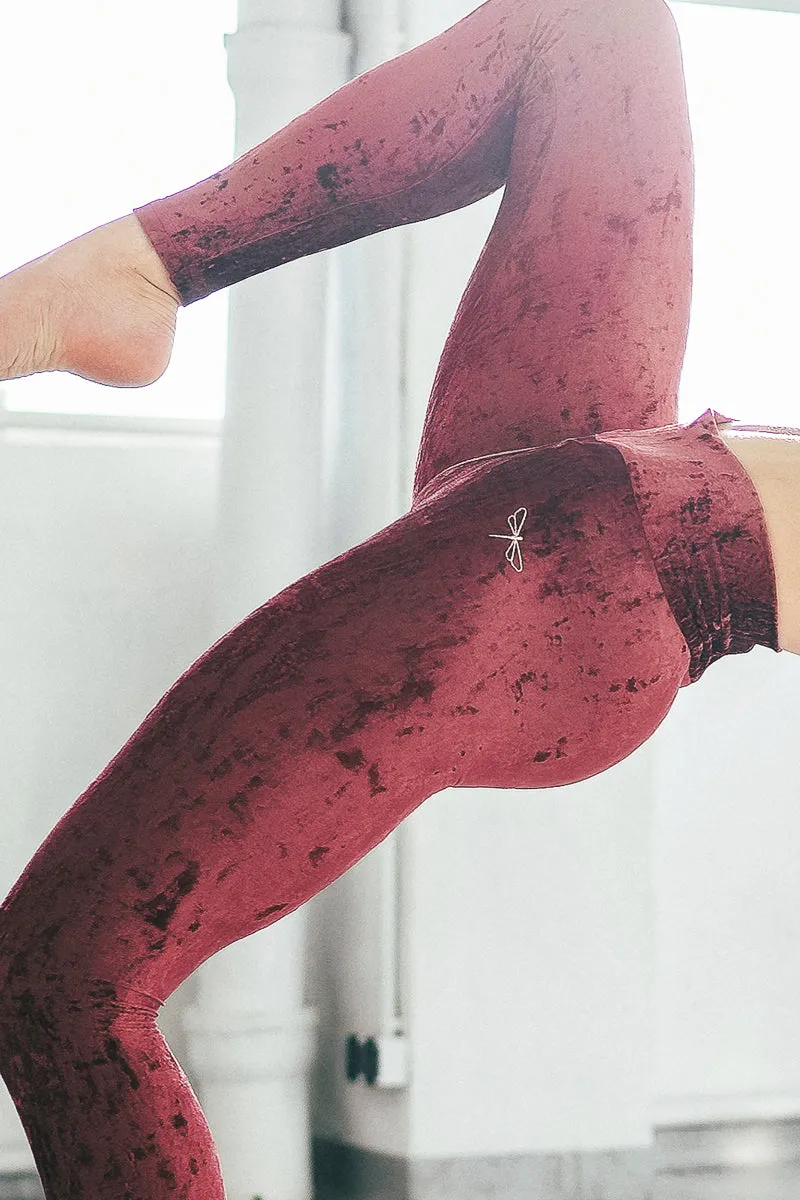 Velvet leggings Adriana