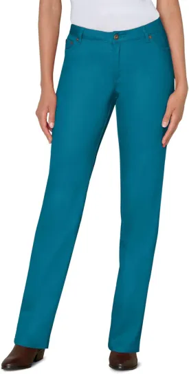 Woman Within Plus Size Straight-Leg Stretch Denim Jean