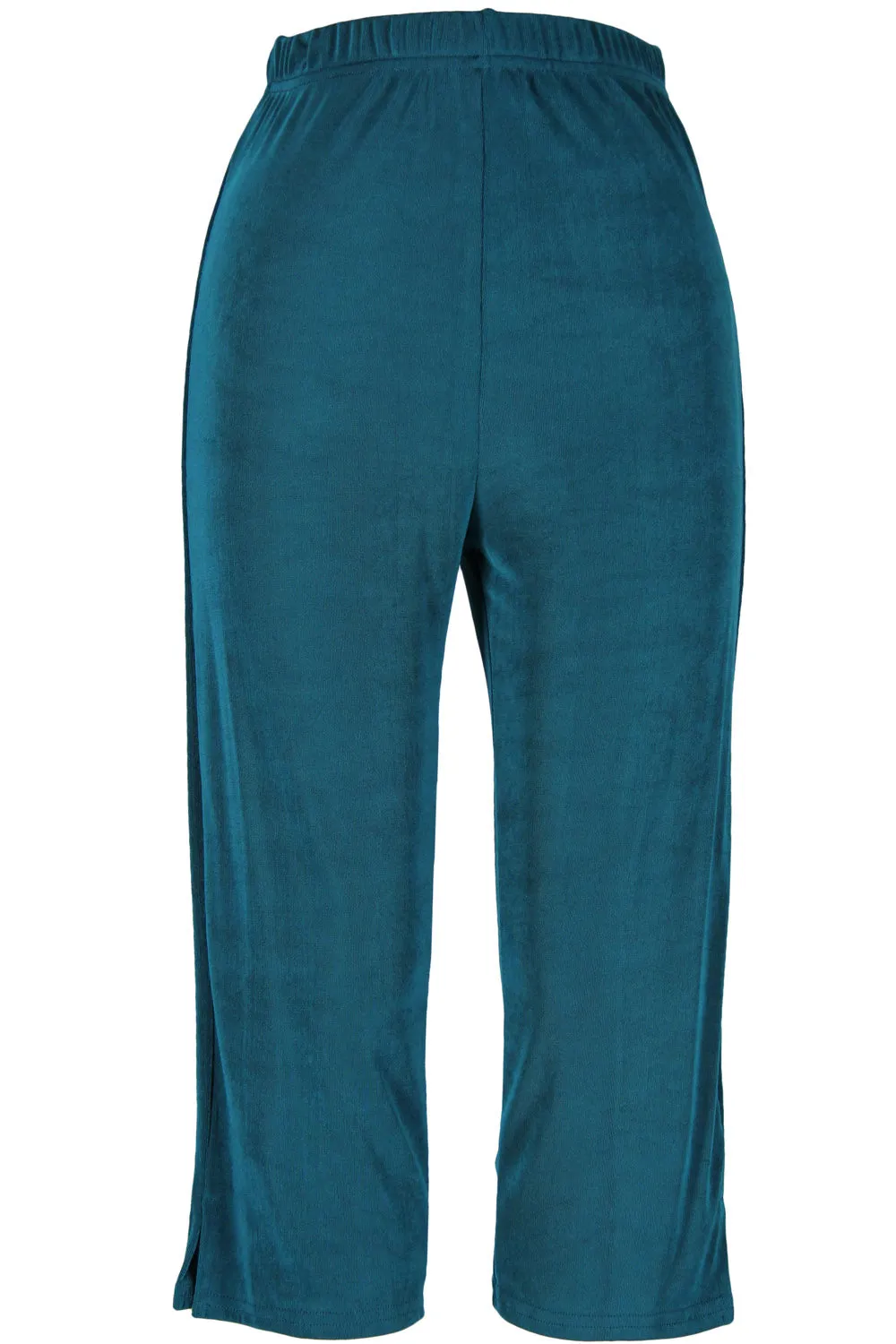 Women's Non Iron Capri Pants-5002AY-ARS1