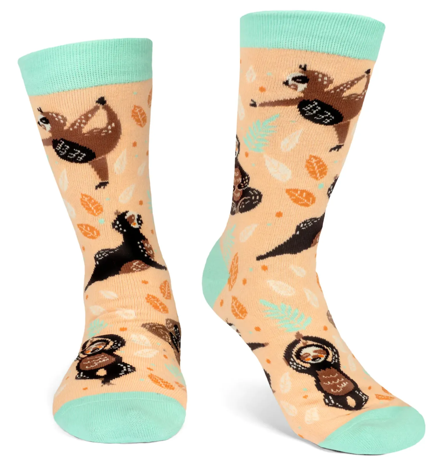 Yoga Sloth Crew Sock